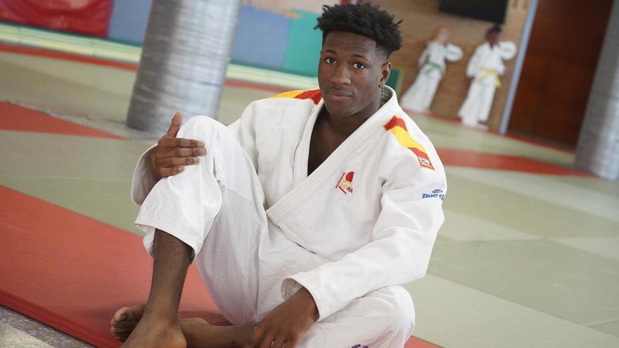 Kindi Ba, campió d'Espanya absolut de judo