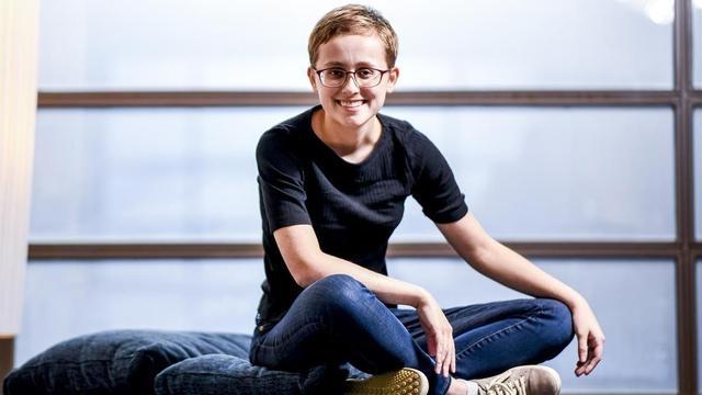 Tillie Walden, en el Salón del Cómic de Barcelona.
