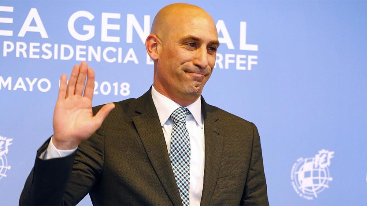 Luis Rubiales, presidente de la RFEF