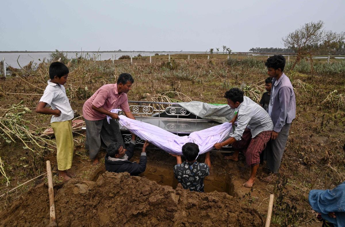 El ciclón Mocha arrasa las costas de Bangladés y Birmania con vientos de más de 200 km por hora