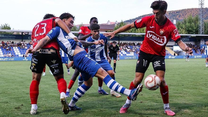 El CD Alcoyano debuta con un empate ante el CD Cieza