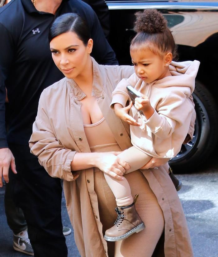 Kim Kardashian y North West