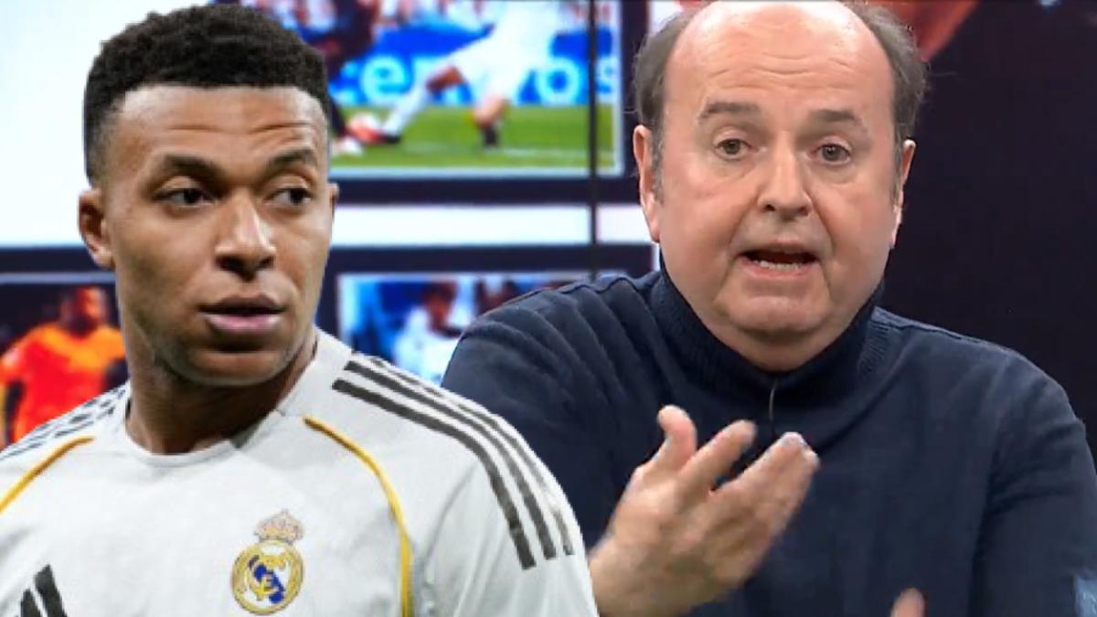 Kylian Mbappé y Juanma Rodríguez