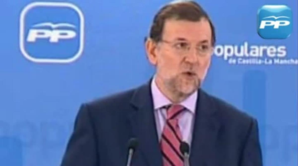 Declaraciones de Rajoy en 2010 criticando la subida de la luz del PSOE
