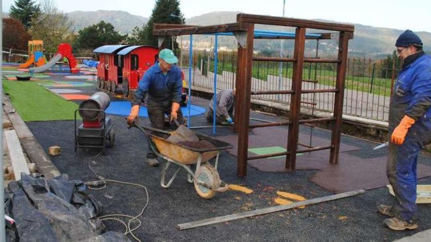 Culleredo amplía el parque infantil de Celas