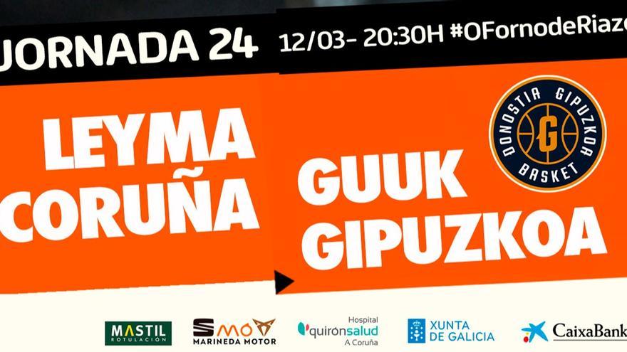 La Opinión A Coruña te invita al Leyma Coruña - Guuz Gipuzkoa