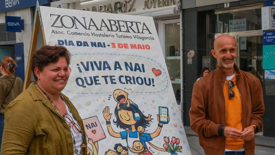 Zona Aberta Vilagarcía sortea un día de experiencias valorado en 500 euros para celebrar el Día da Nai