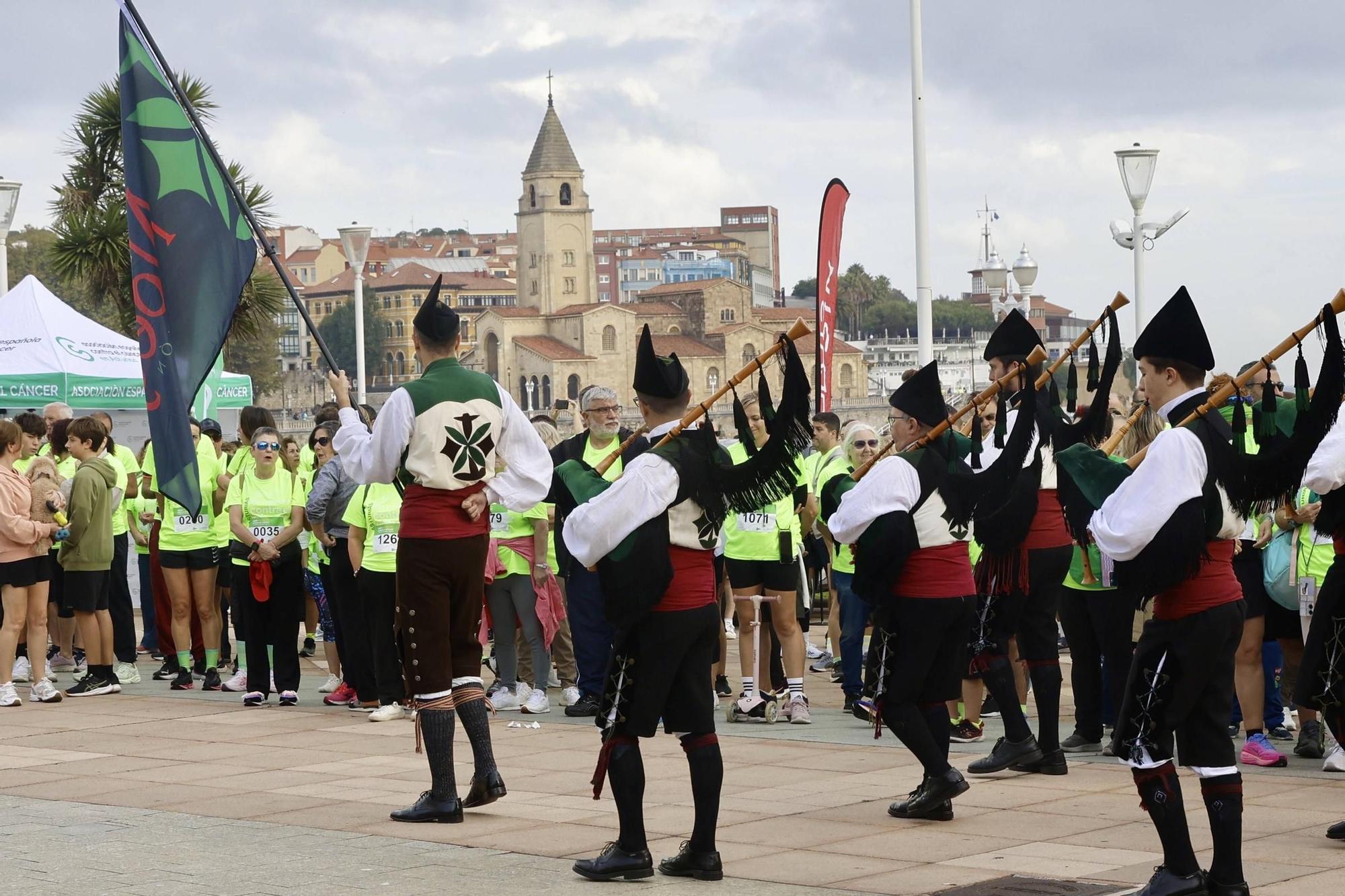 Así fue la carrera contra el cáncer de Gijón: en imágenes