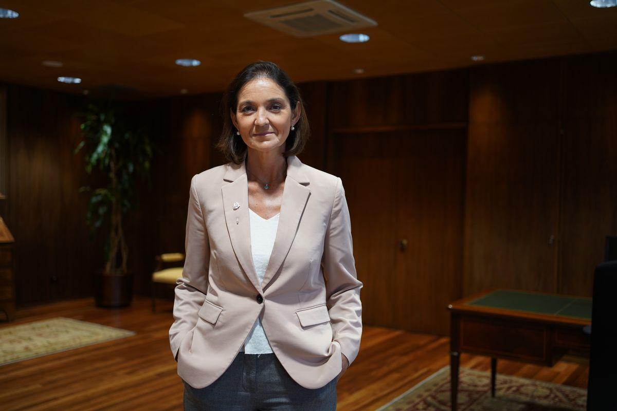 Reyes Maroto, ministra de Industria, Comercio y Turismo.