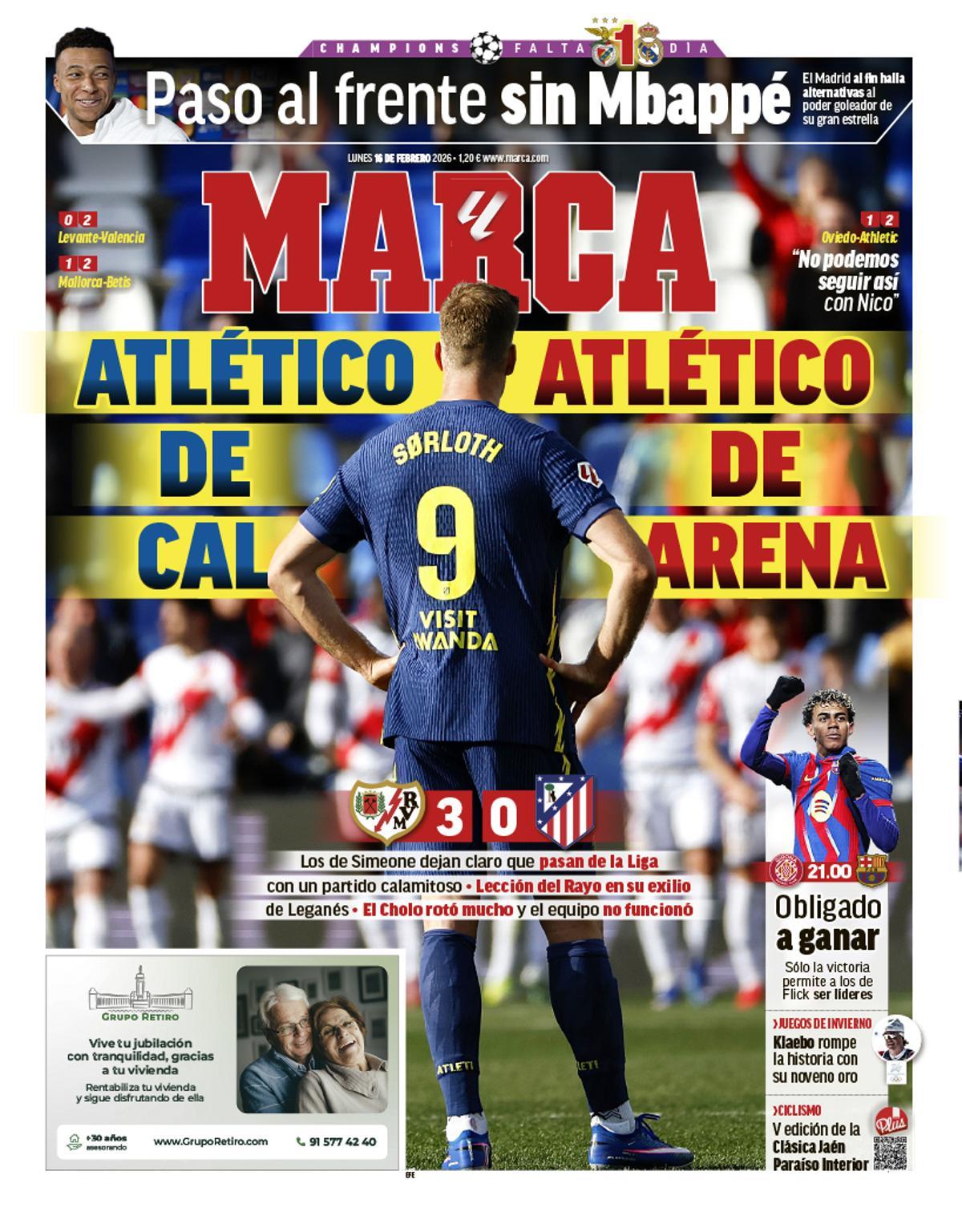 Estas son las portadas de la prensa deportiva de hoy Estas son las portadas de la prensa deportiva de hoy
