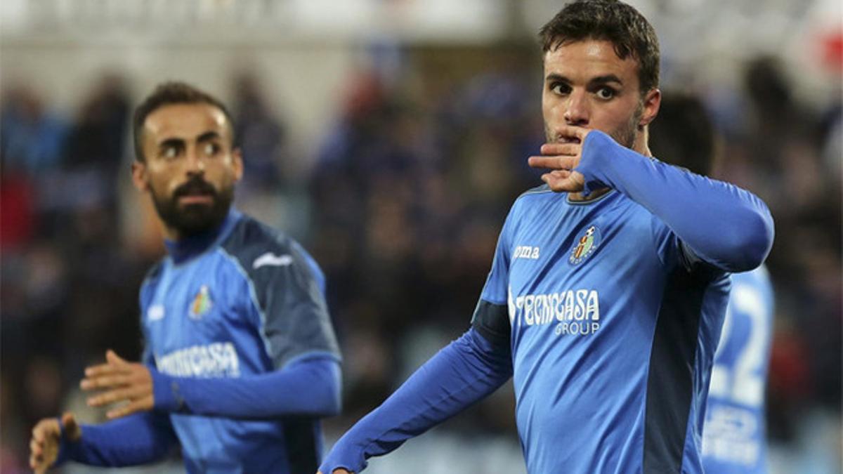 Pedro León, jugador del Getafe