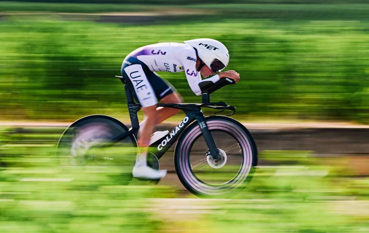 Una Paula Blasi sense cadenes surt reforçada de la crono del Tour