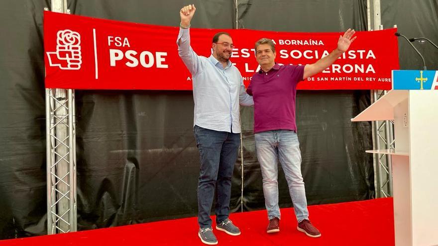 Barbón llama en La Camperona a un Gobierno &quot;progresista&quot; para España y critica la propuesta de la lista más votada: &quot;Piden lo que no dan&quot;