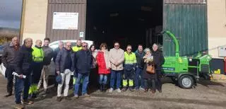 Una biotrituradora reducirá la factura de los pueblos de la Mancomunidad de Tierra del Vino