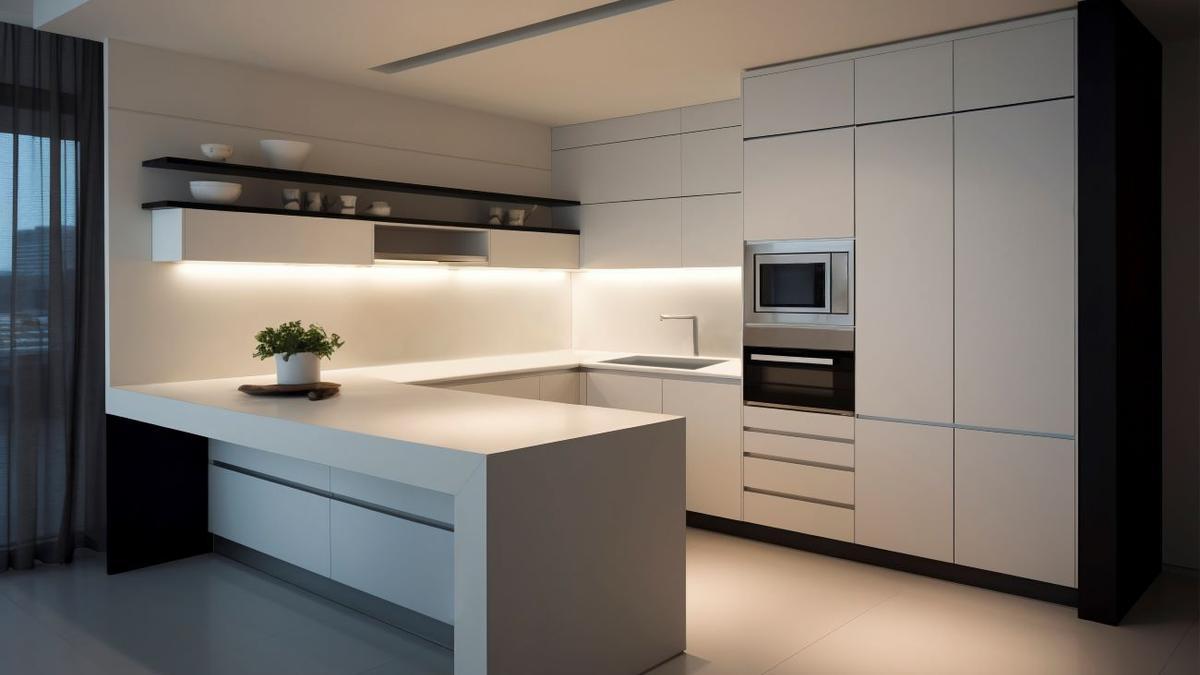 Una cocina moderna