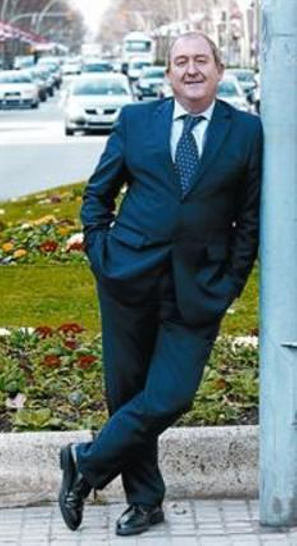 El director de Trànsit, Joan Aregio, amb la Gran Via de fons, ahir. El director de Trànsit, Joan Aregio, amb la Gran Via de fons, ahir.