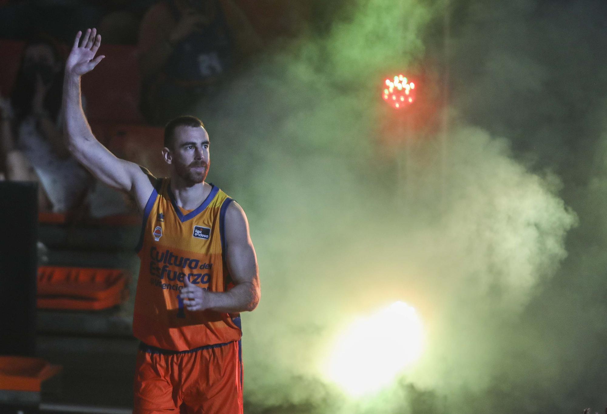 La espectacular presentación del Valencia Basket