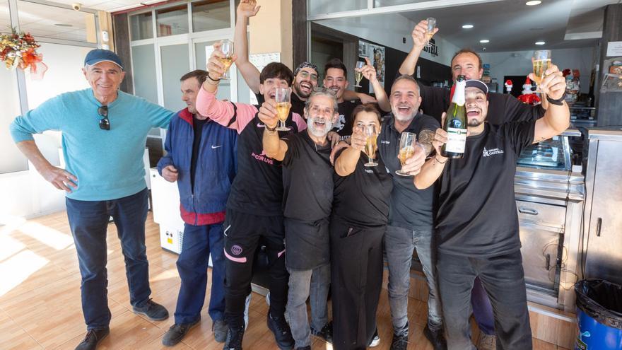 El restaurante Castell reparte 10 millones en la Lotería de Navidad en la ciudad de Alicante