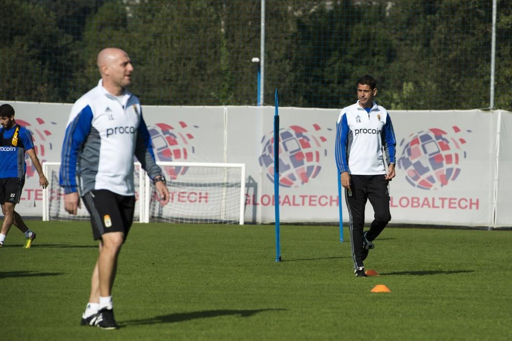 Entrenamiento del Real Oviedo