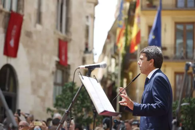 Toma de posesión de Mazón como presidente de la Generalitat