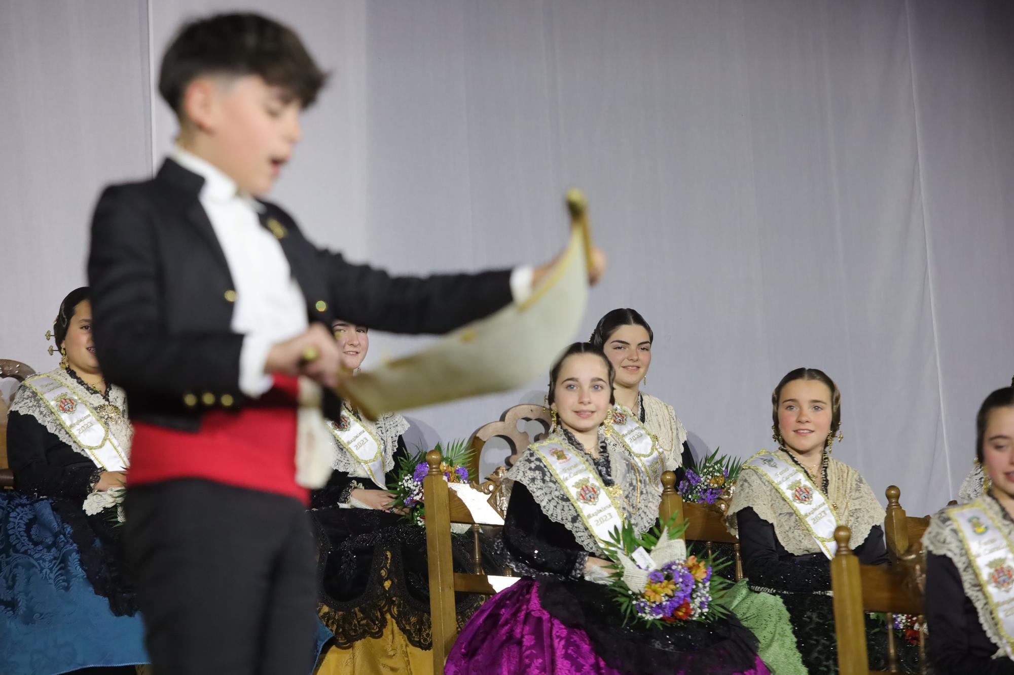 Galania a la reina infantil de las fiestas de la Magdalena