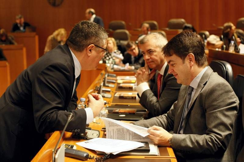 Fotogalería: Pleno en las Cortes de Aragón