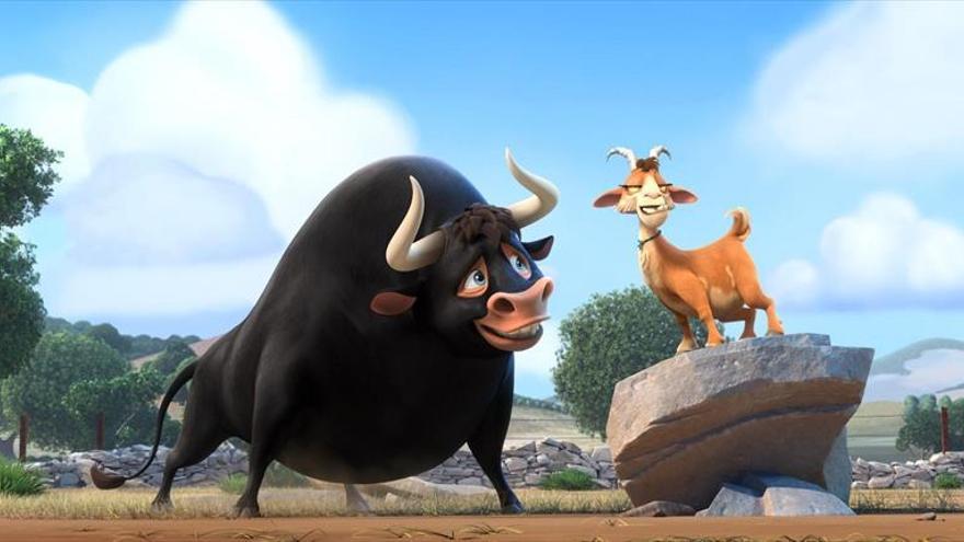 La película de animación ‘Ferdinand’ se proyecta en la terraza del López