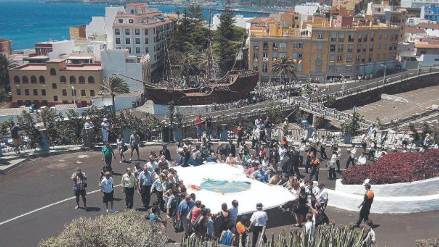 Imagen de archivo de un acto celebrado durante la última edición de la Fiesta Lustral.