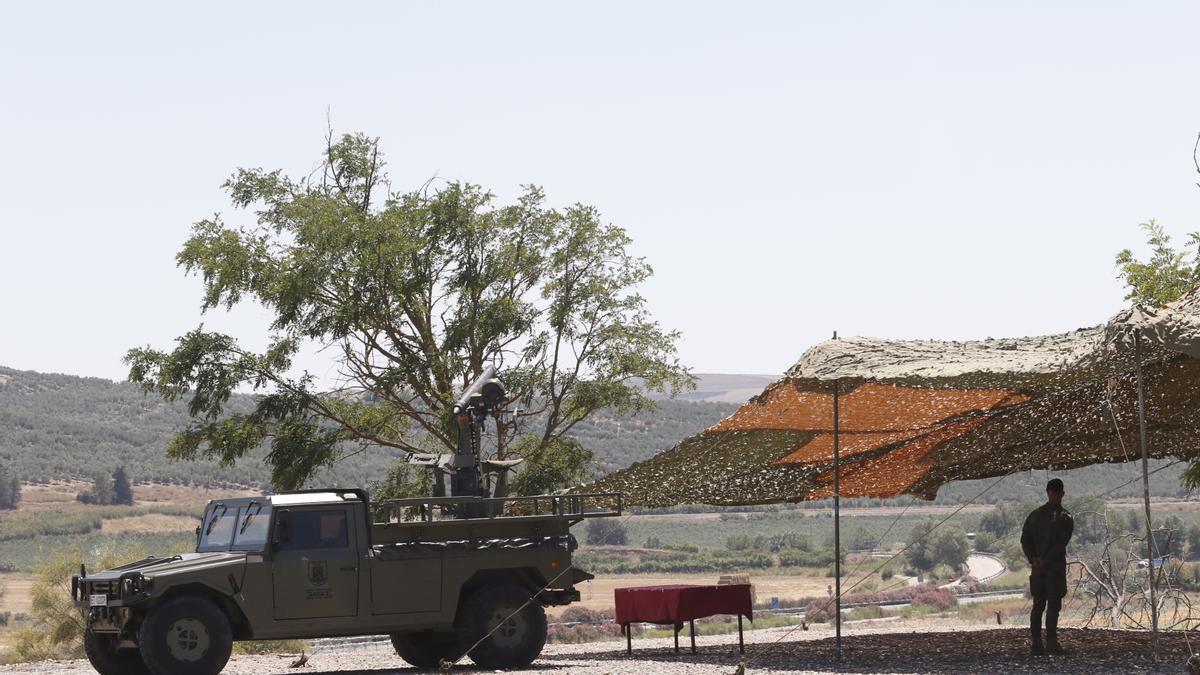 Terrenos de La Rinconada, donde se construirá la futura base.