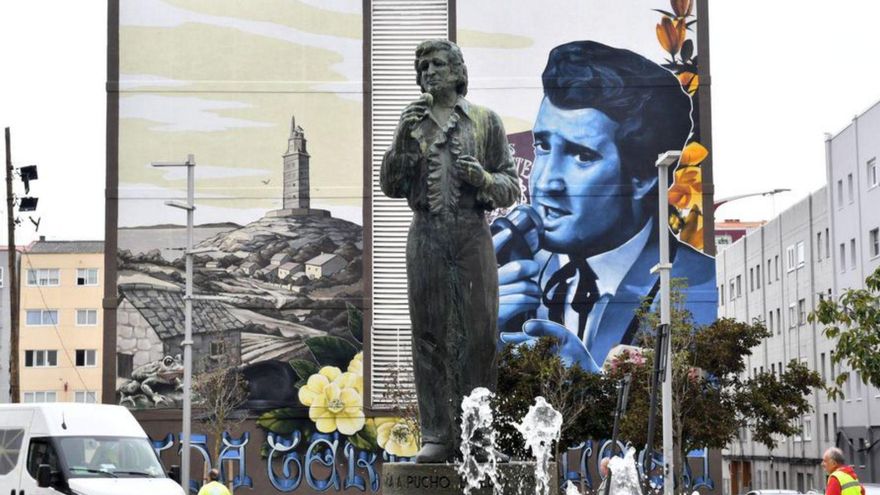 Pregón y mural en las fiestas de O Ventorrillo