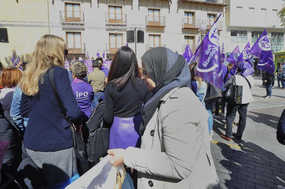 Las imágenes del 8M en Elche