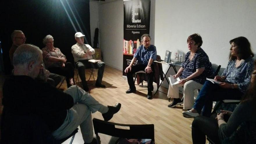 Un moment de la presentació a Figueres