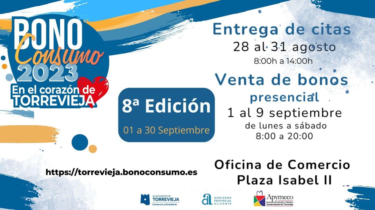 Cartel anunciador de la nueva edición del bonoconsumo