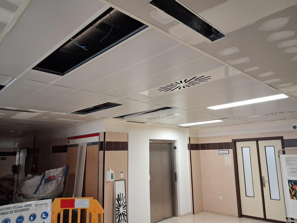 Avance obras centro de salud Les Coves