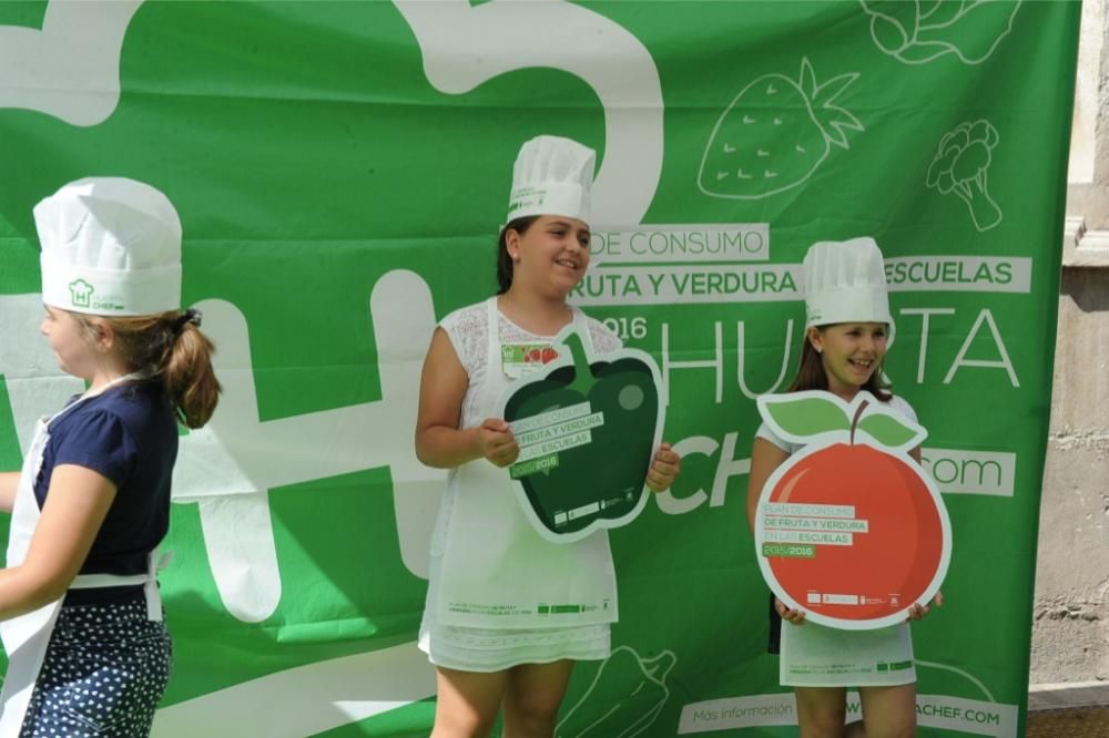 Más de 250 niños participan en el HuertaChef