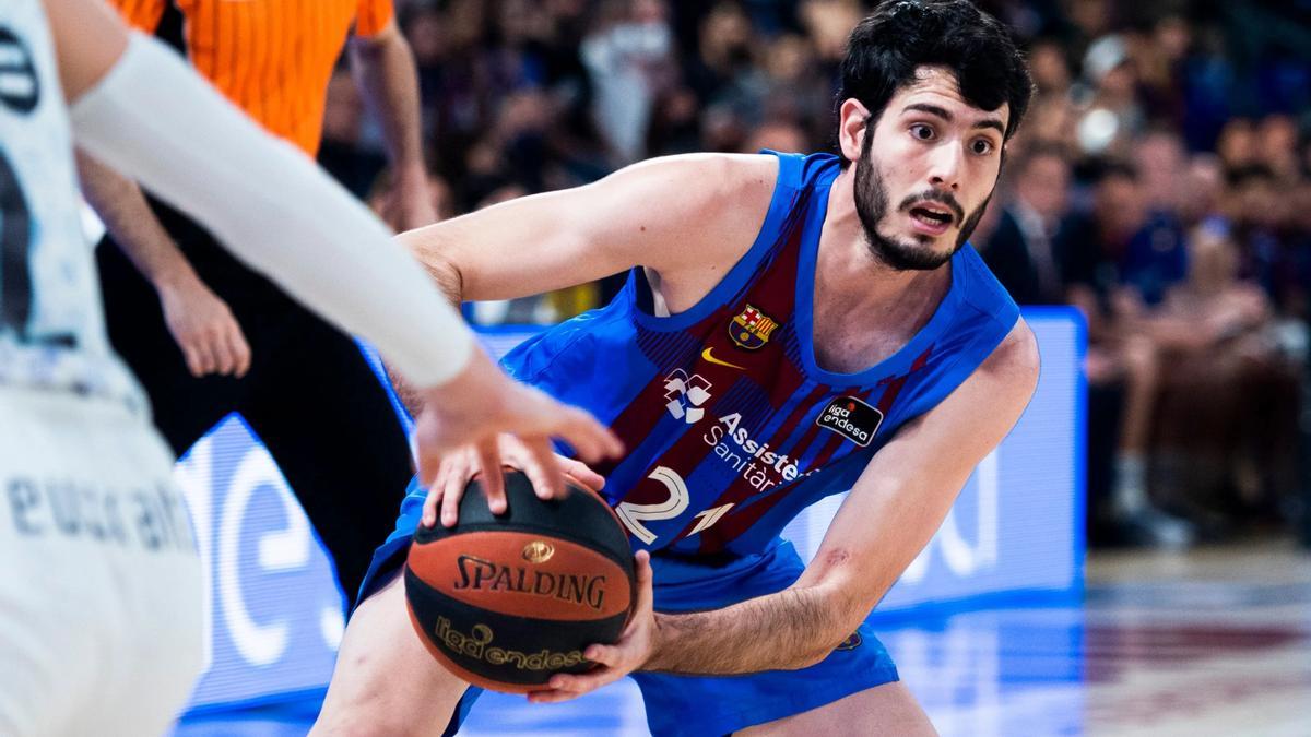 Abrines, durante un partido.