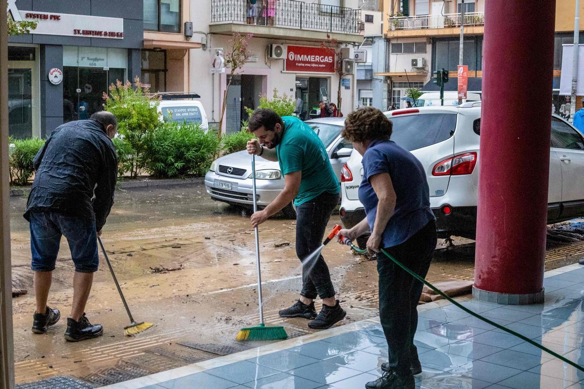 Una tormenta azota Grecia