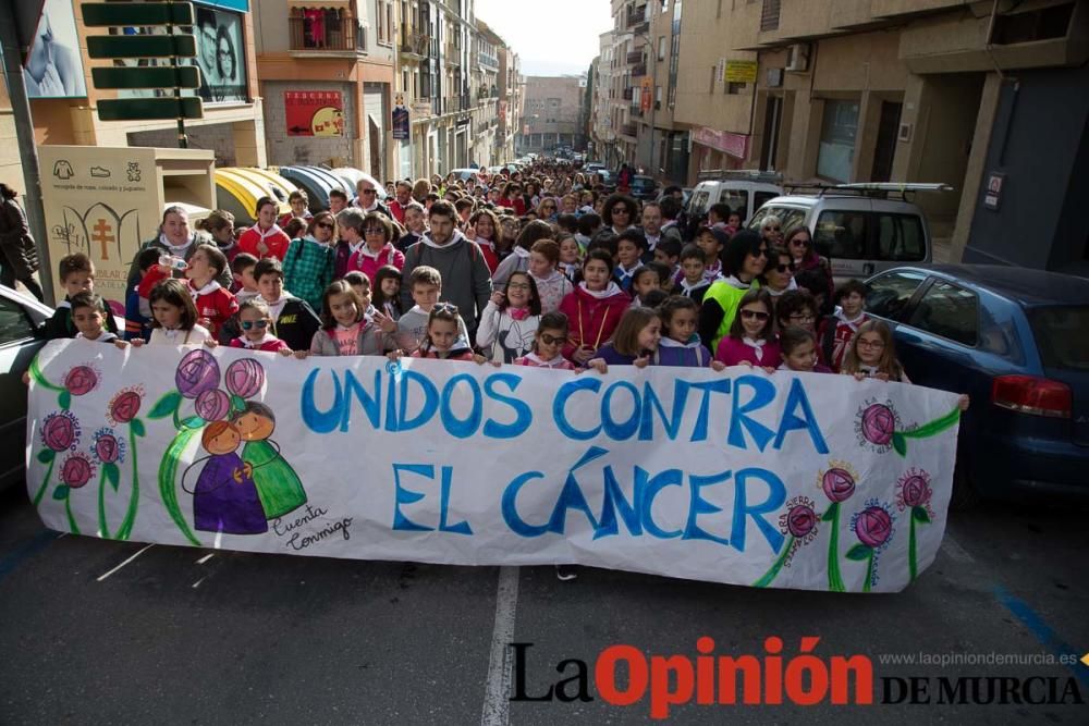 Marcha en el Día del Cáncer Infantil en Caravaca