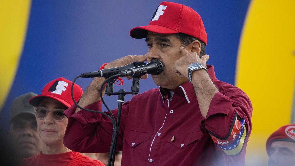 El líder chavista Nicolás Maduro en una foto de archivo.