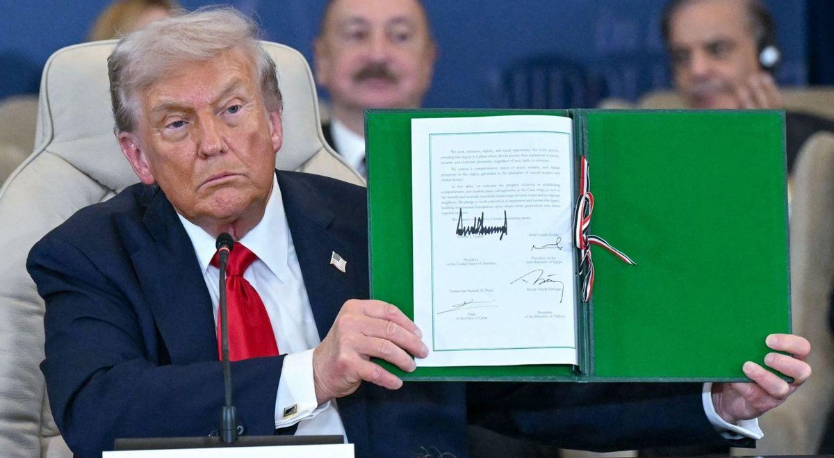 Trump exhibeix davant el món el seu pla de pau que posa fi a la guerra a Gaza