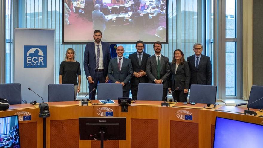 Antelo, en el Parlamento Europeo: &quot;Nuestro Mar Menor tendría que ser la California del continente&quot;