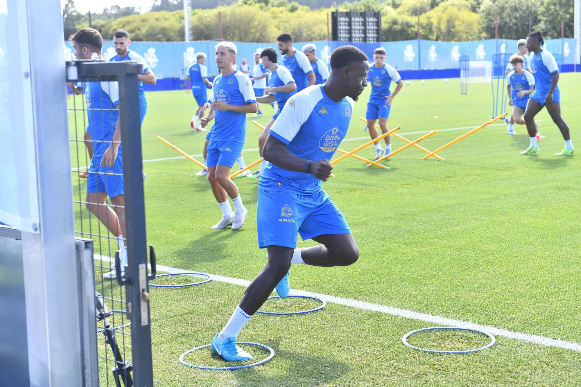 Primer entrenamiento bajo las órdenes de Antonio Hidalgo