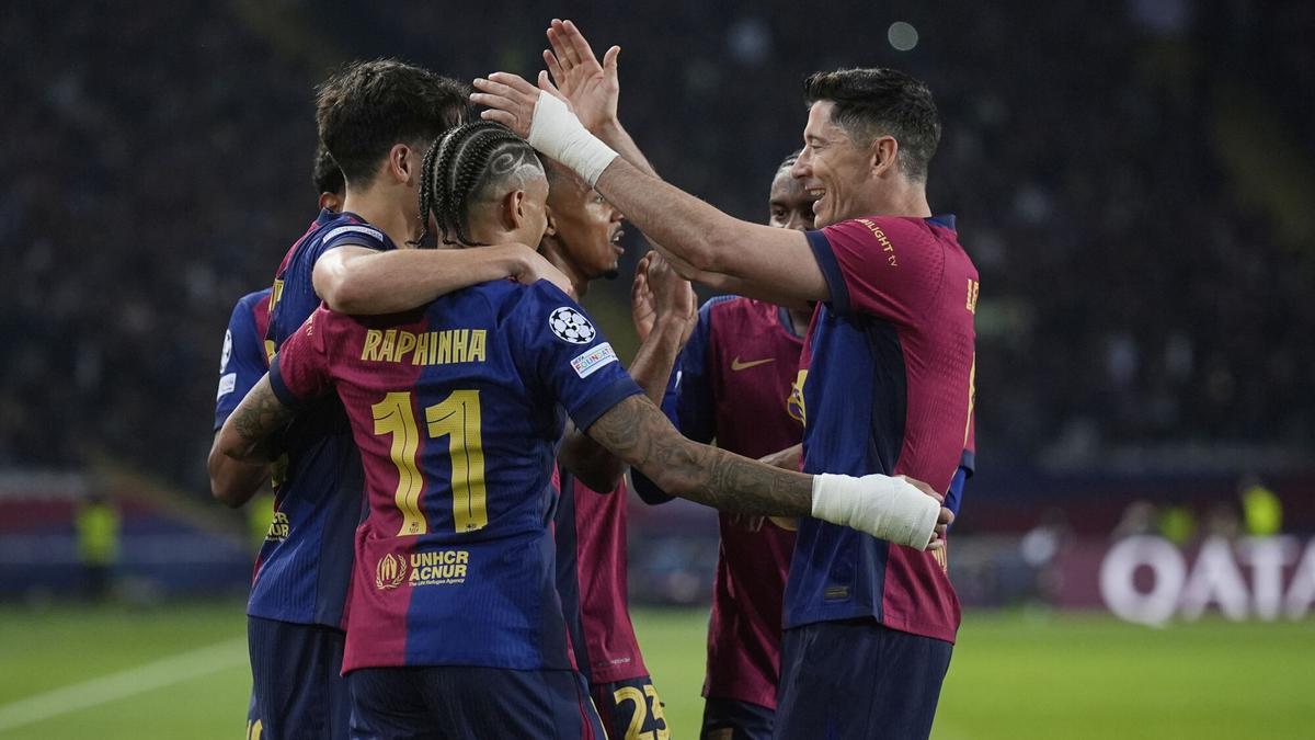 El FC Barcelona - Borussia Dortmund de cuartos de Champions, en imágenes.