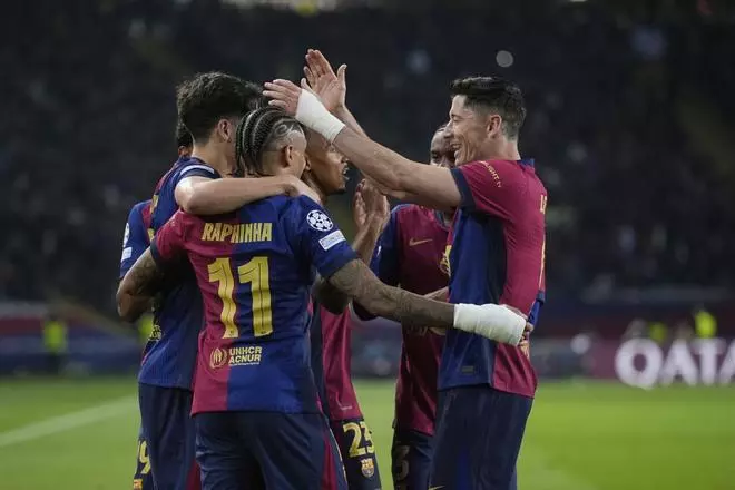 El FC Barcelona - Borussia Dortmund de cuartos de Champions, en imágenes