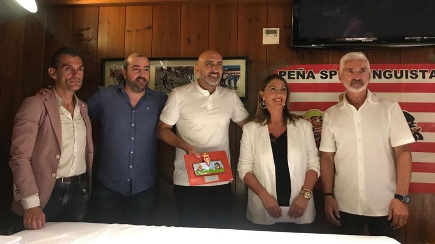 Abelardo, premio &quot;Coraje&quot; de la peña Los Gemelos