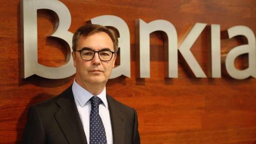 José Sevilla, consejero delegado de Bankia, ayer, en la presentación de resultados.