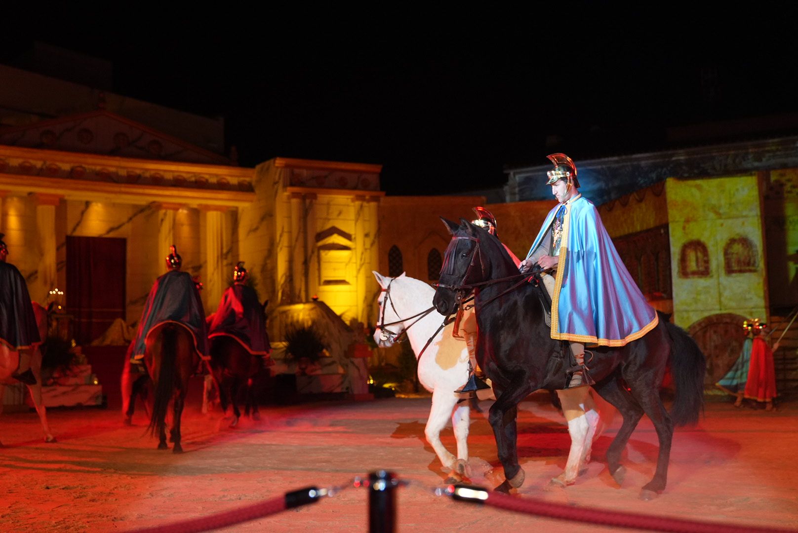 Los vecino de El Viso representan la adoración de los Reyes Magos