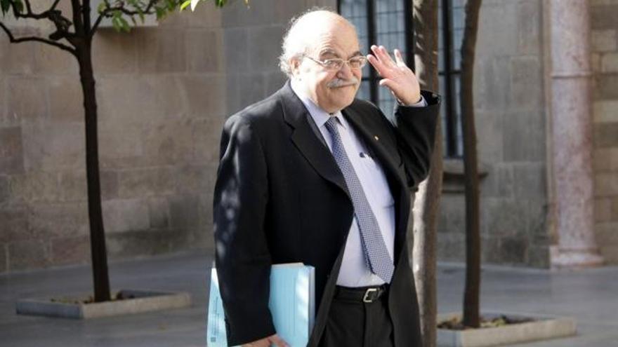 El conseller d&#039;Economia i Coneixement, Andreu Mas-Colell