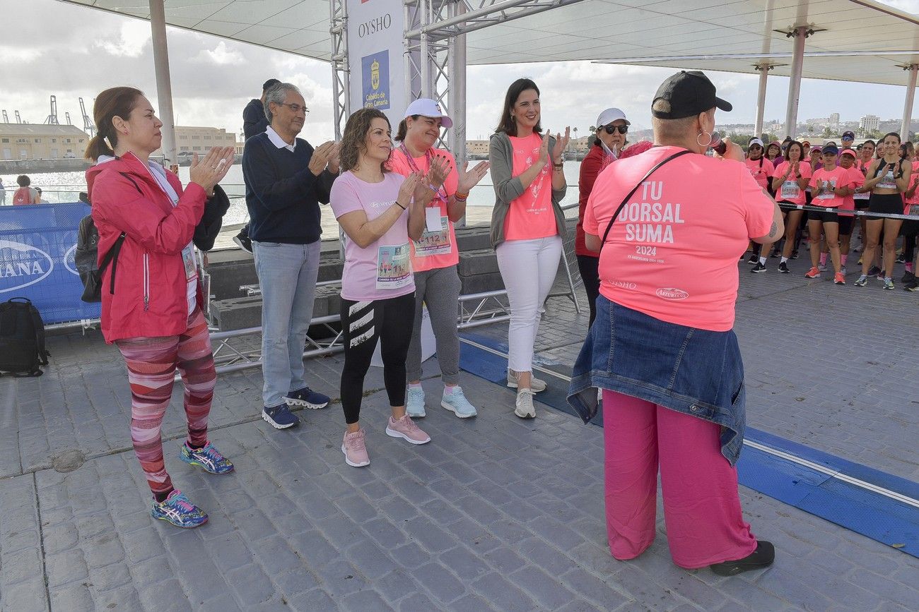 La 'Marea Rosa' de la Carrera de la Mujer de Las Palmas de Gran Canaria, en imágenes