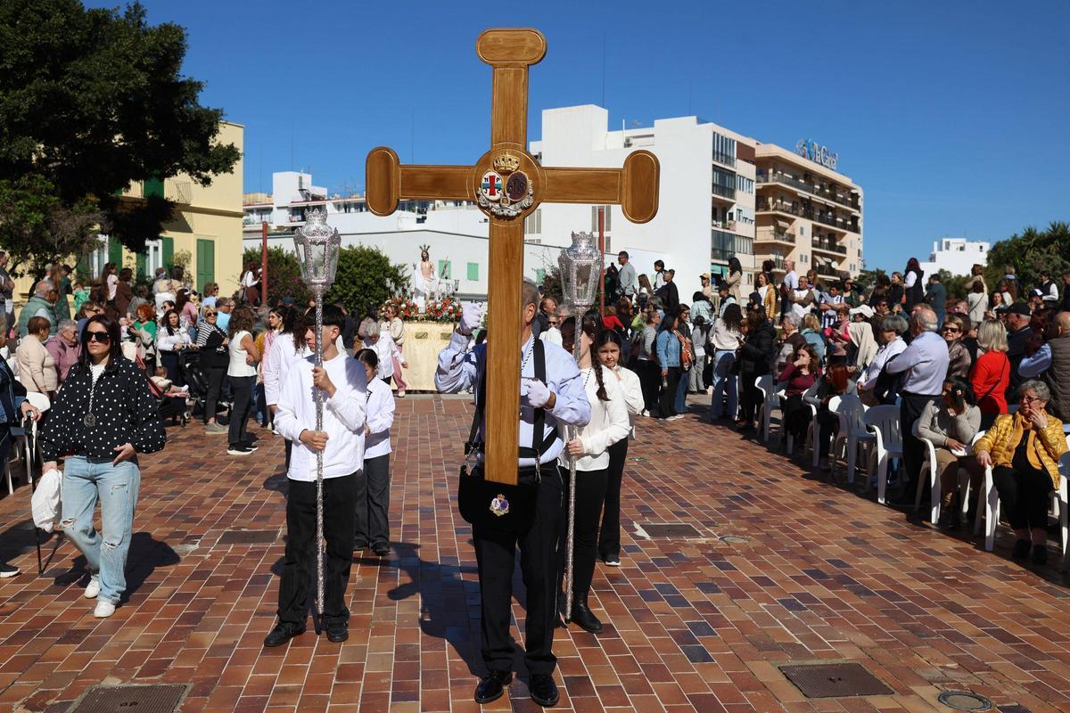 Las imágenes del Santo Encuentro en el parque Reina Sofía de Ibiza